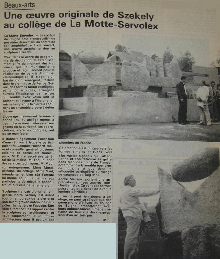 82-05 Jardin aquatique minral Le Dauphin Libr 5-6-1982